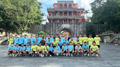 Tham dự giải Bóng đá hữu nghị Việt - Trung năm 2025 tại thị Bằng Tường, Quảng Tây, Trung Quốc