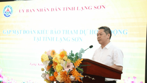 Đoàn Kiều bào tiêu biểu các nước thăm tỉnh Lạng Sơn