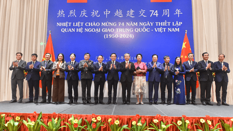 Kỷ niệm 74 năm Ngày thiết lập quan hệ ngoại giao Việt Nam – Trung Quốc