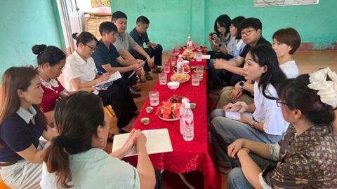 Đoàn công tác của Tổ chức Tương lai tươi sáng, Hàn Quốc khảo sát để triển khai hoạt động tình nguyện tại Lộc Bình