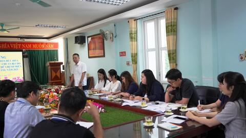 The delegation of DIVA (RoK) surveys to implement the humanitarian medical examination and treatment program for residents in Na Sam and Van Lang communes, Lang Son province