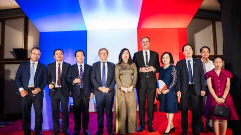 The leader of Lang Son Provincial People's Committee attends French National Day Celebration in Ha Noi