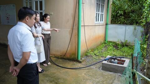 Tổ chức DIVA, Hàn Quốc bàn giao công trình giếng khoan  của Dự án WASH tại tỉnh Lạng Sơn