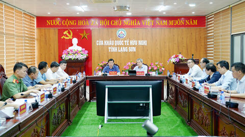 Đoàn công tác Ủy ban Biên giới quốc gia, Bộ Ngoại giao thăm, làm việc tại tỉnh Lạng Sơn