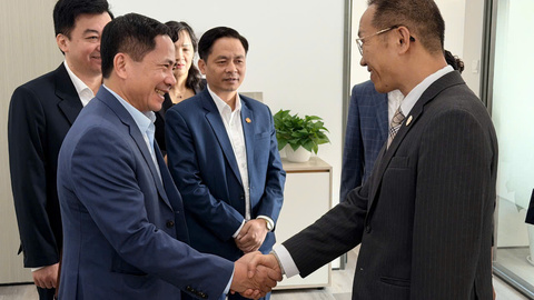 Đoàn đại biểu Hội đồng nhân dân tỉnh thăm và làm việc tại thành phố Thượng Hải, Trung Quốc