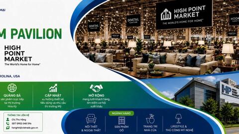 Hội chợ triển lãm đồ gỗ nội thất High Point Market 2026