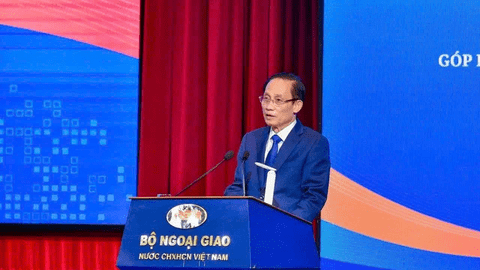Phiên họp "Ngoại giao khoa học công nghệ góp phần kiến tạo năng lực phát triển quốc gia”