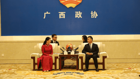 Đoàn đại biểu Ủy ban Mặt trận Tổ quốc Việt Nam tỉnh Lạng Sơn giao lưu, trao đổi kinh nghiệm với Chính Hiệp Khu tự trị dân tộc Choang Quảng Tây, Trung Quốc
