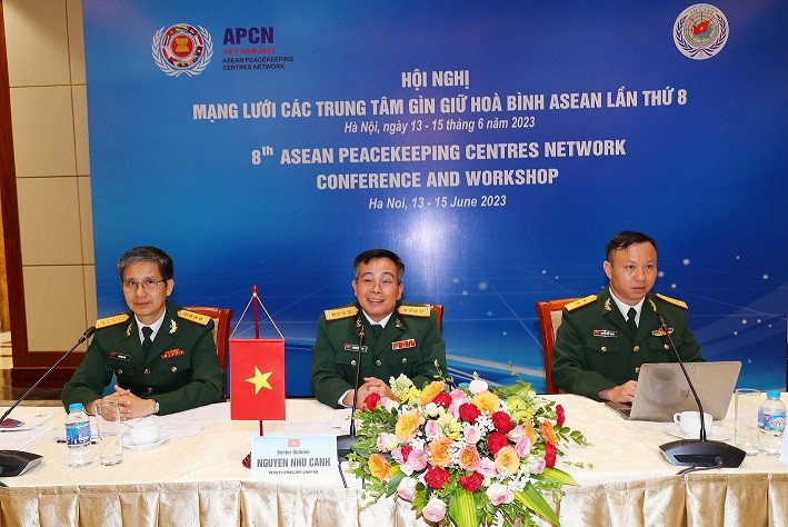 Description: Việt Nam tổ chức Hội nghị Mạng lưới các trung tâm gìn giữ hòa bình ASEAN