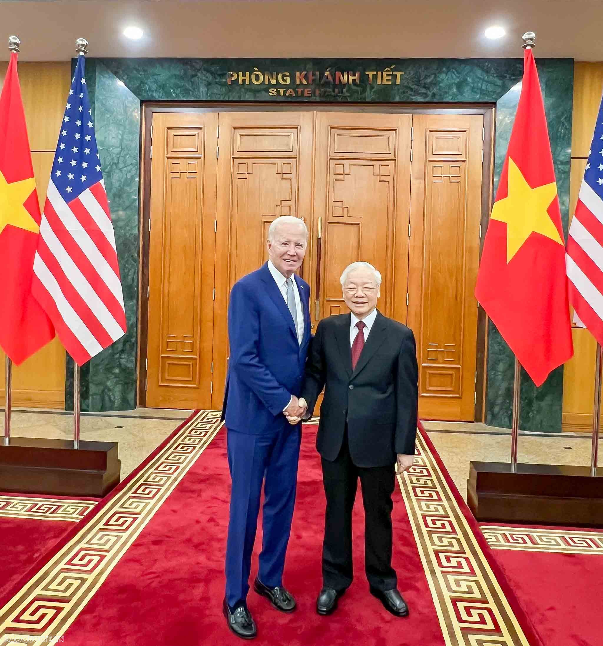 Description: Việt Nam-Hoa Kỳ : Xác lập quan hệ ở tầm cao mới là Đối tác Chiến lược Toàn diện